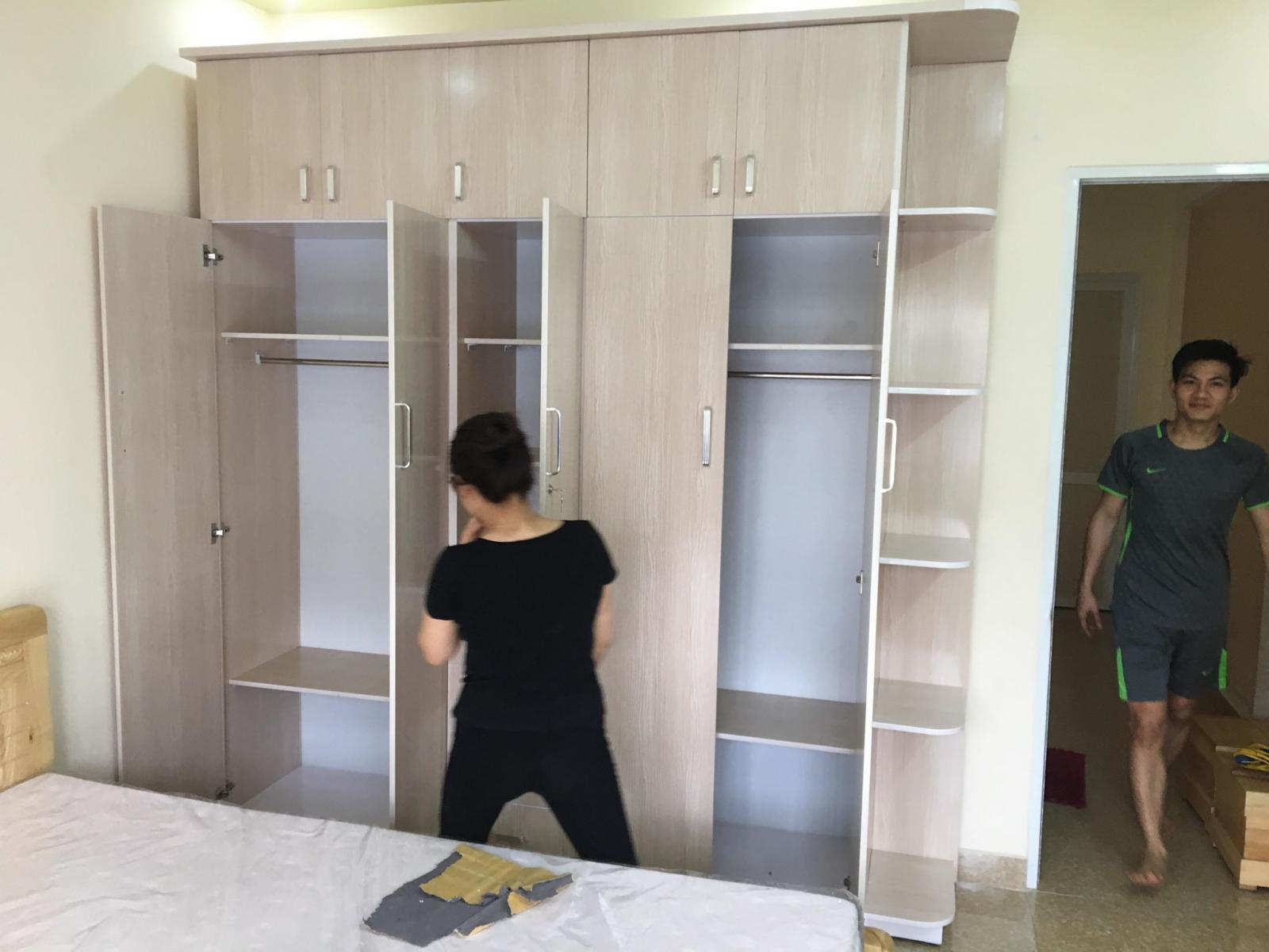 Tủ Quần Áo Nhựa Đài Loan Đặt Theo Yêu Cầu - Mẫu 19